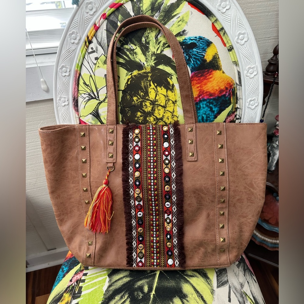 Extra large carry all tote bag purse